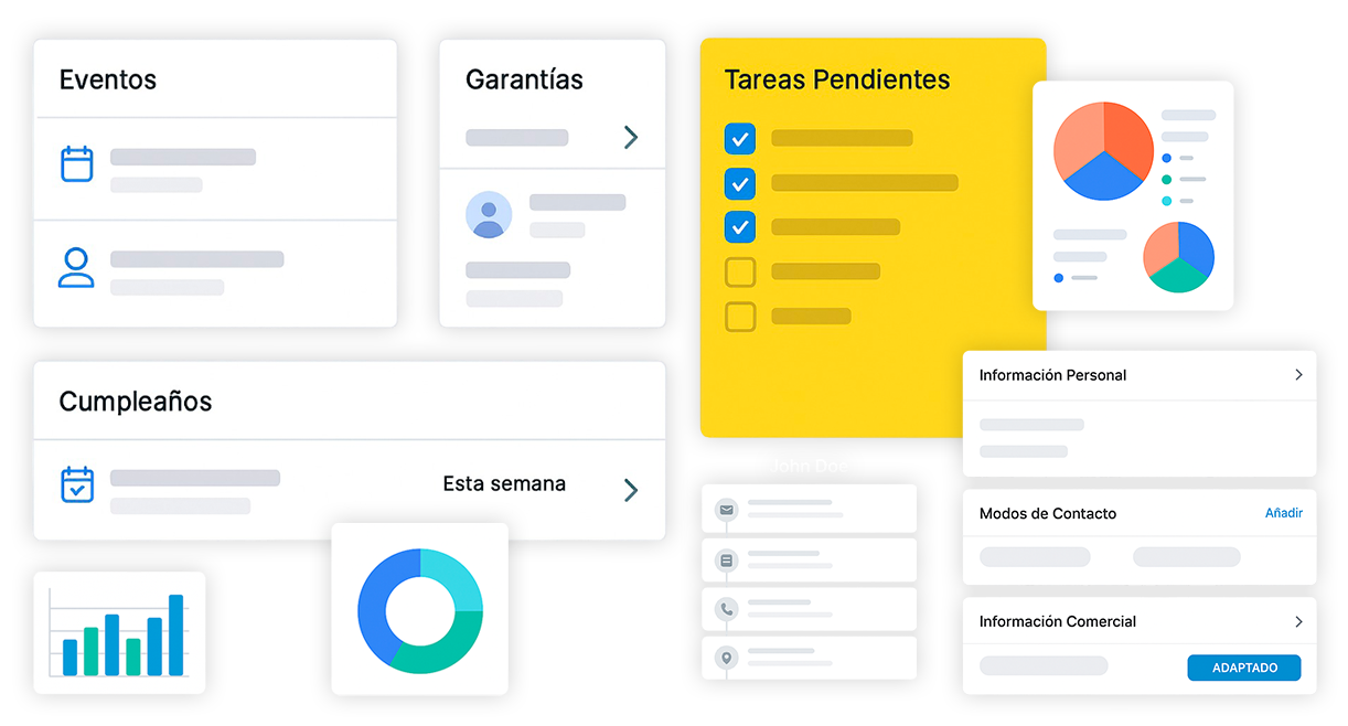 Interfaz del software Audyum para centros auditivos